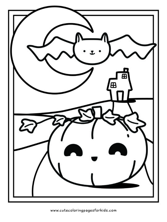 trick or treat bag coloring pages
