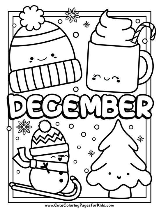 1000s Of Cute Coloring Pages For Kids - Cassie Smallwood