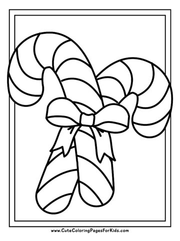 Christmas Coloring Pages: 10 Cute, Free Printable Downloads - Cute ...