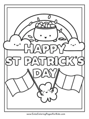 Cute Coloring Pages For Kids - Free Printable Coloring Sheets for Kids