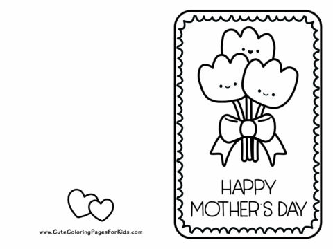 Mother's Day Coloring Pages (13 Free Printables) - Cute Coloring Pages ...