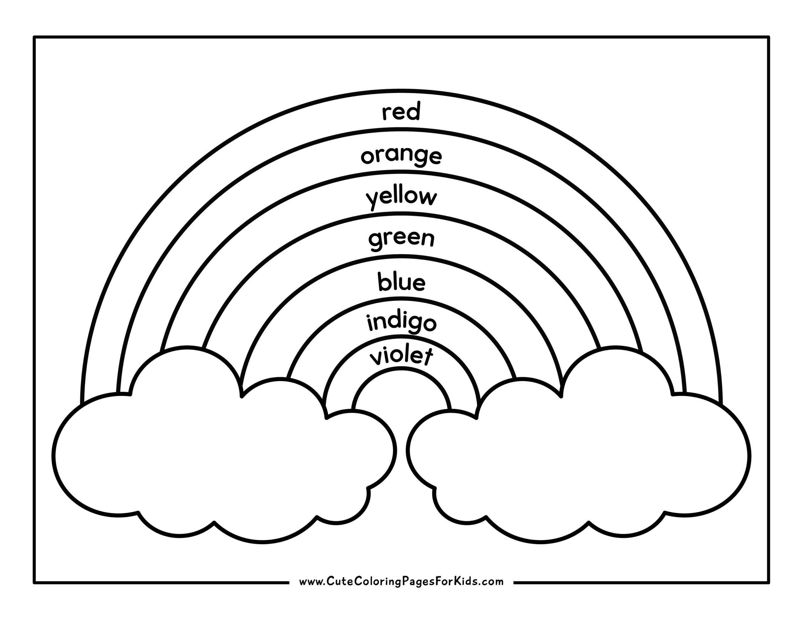 17 Rainbow Coloring Pages (Free Printable PDFs) - Cute Coloring Pages ...