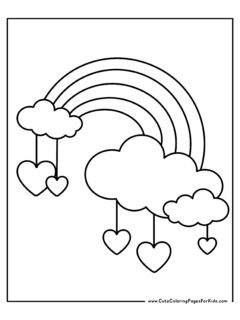 17 Rainbow Coloring Pages (Free Printable PDFs) - Cute Coloring Pages ...