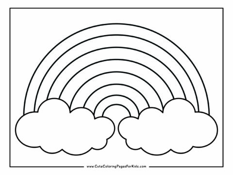 17 Rainbow Coloring Pages (Free Printable PDFs) - Cute Coloring Pages ...