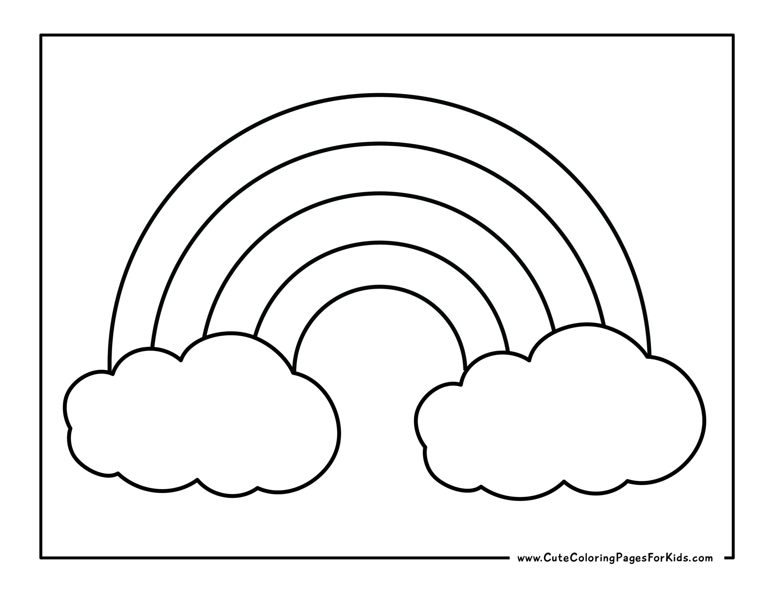 17 Rainbow Coloring Pages (Free Printable PDFs) - Cute Coloring Pages ...