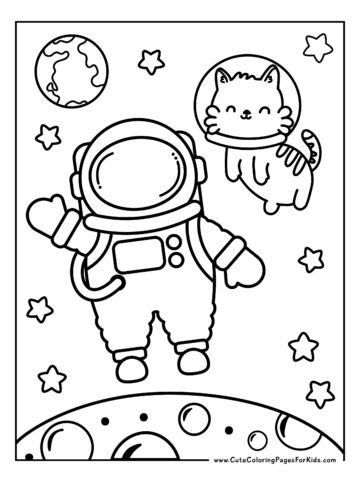 Cute Coloring Pages For Kids Free Printable Coloring Sheets for Kids